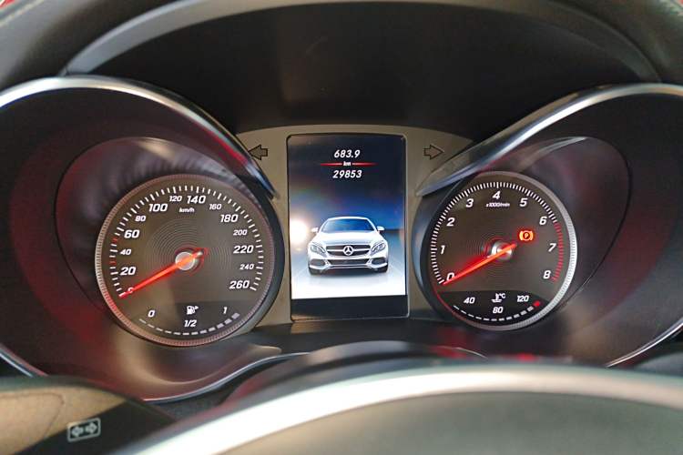 Used Mercedes-Benz C-Class 2018 C 200 Coupe Instrument Cluster