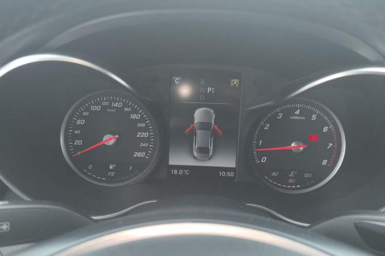 Used Mercedes-Benz C-Class 2018 C 180 L Fashion Edition Sport Version Instrument Cluster