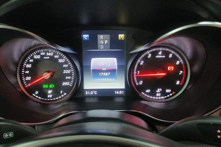 Used Mercedes-Benz C-Class 2018 C 200 Coupe Instrument Cluster