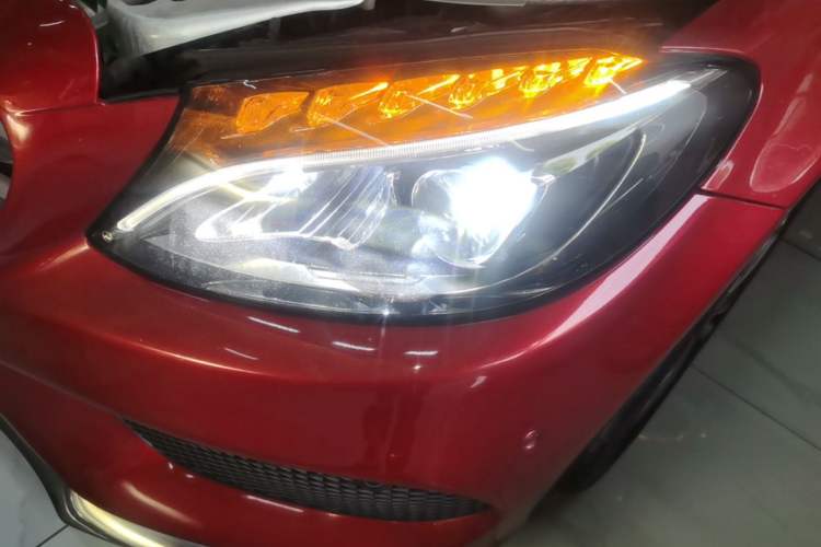 Used Mercedes-Benz C-Class 2018 C 200 L Sport Edition Left Front Headlight