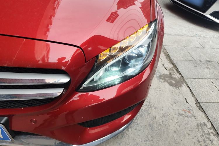 Used Mercedes-Benz C-Class 2018 C 180 L Fashion Edition Sport Version Left Front Headlight