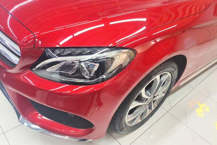 Used Mercedes-Benz C-Class 2018 C 180 L Fashion Edition Sport Version Left Front Headlight