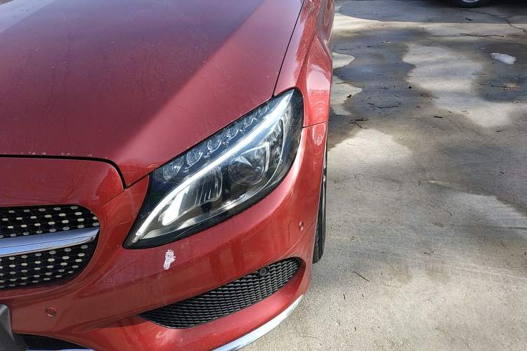 Used Mercedes-Benz C-Class 2018 C 180 L Fashion Edition Sport Version Left Front Headlight