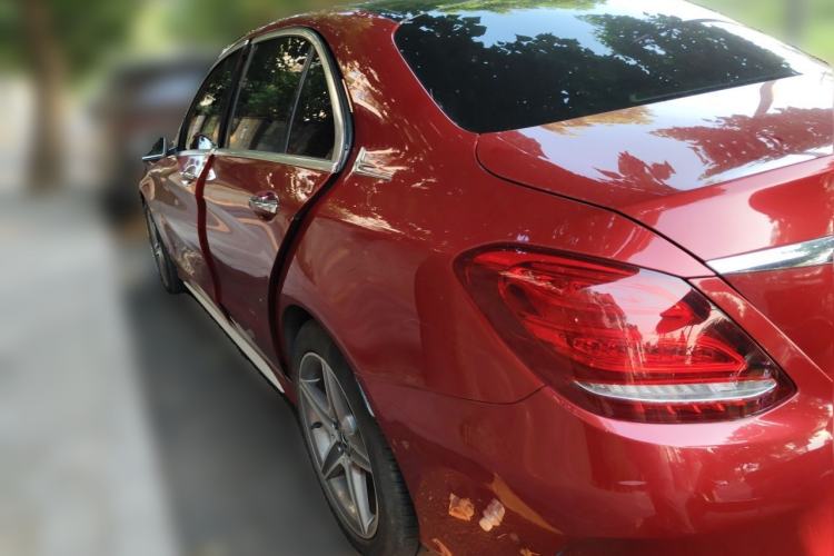 Used Mercedes-Benz C-Class 2018 C 200 L Sport Edition Rear Left 45 Deg