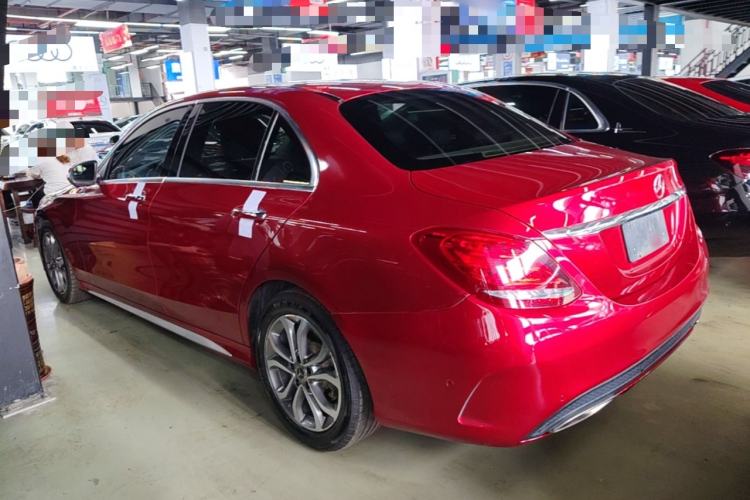 Used Mercedes-Benz C-Class 2018 C 180 L Fashion Edition Sport Version Rear Left 45 Deg
