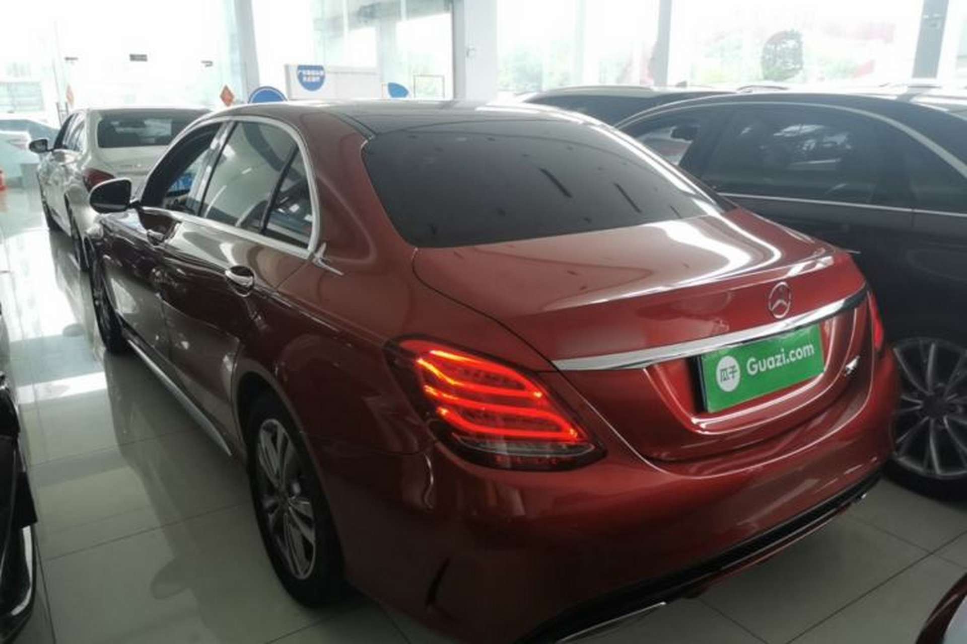 Used Mercedes-Benz C-Class 2018 C 200 L Sport Edition Rear Left 45 Deg