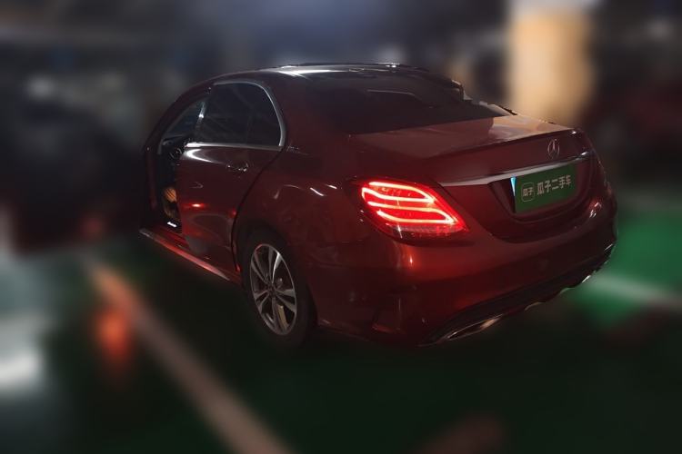 Used Mercedes-Benz C-Class 2018 C 200 L Sport Edition Rear Left 45 Deg