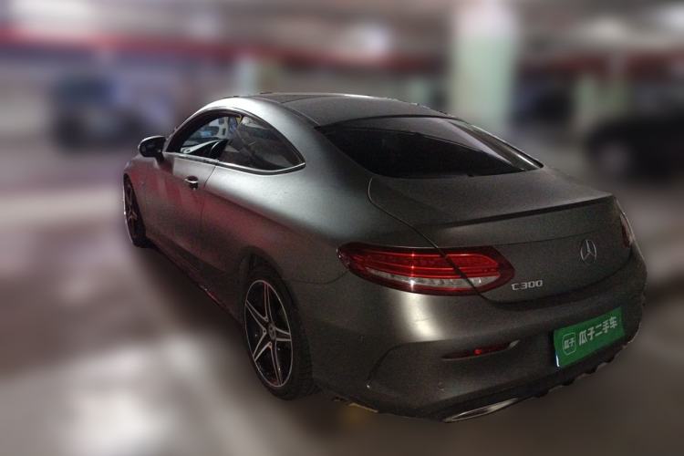 Used Mercedes-Benz C-Class 2018 C 200 Coupe Rear Left 45 Deg