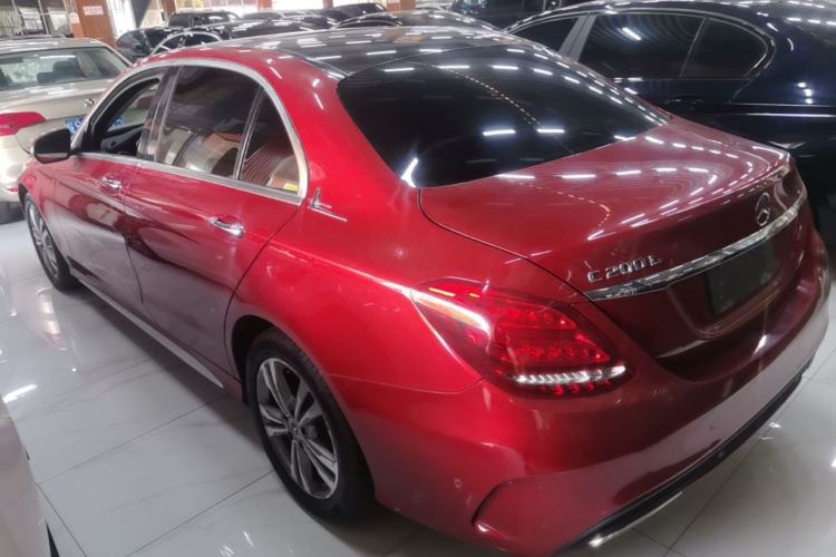 Used Mercedes-Benz C-Class 2018 C 200 L Sport Edition Rear Left 45 Deg
