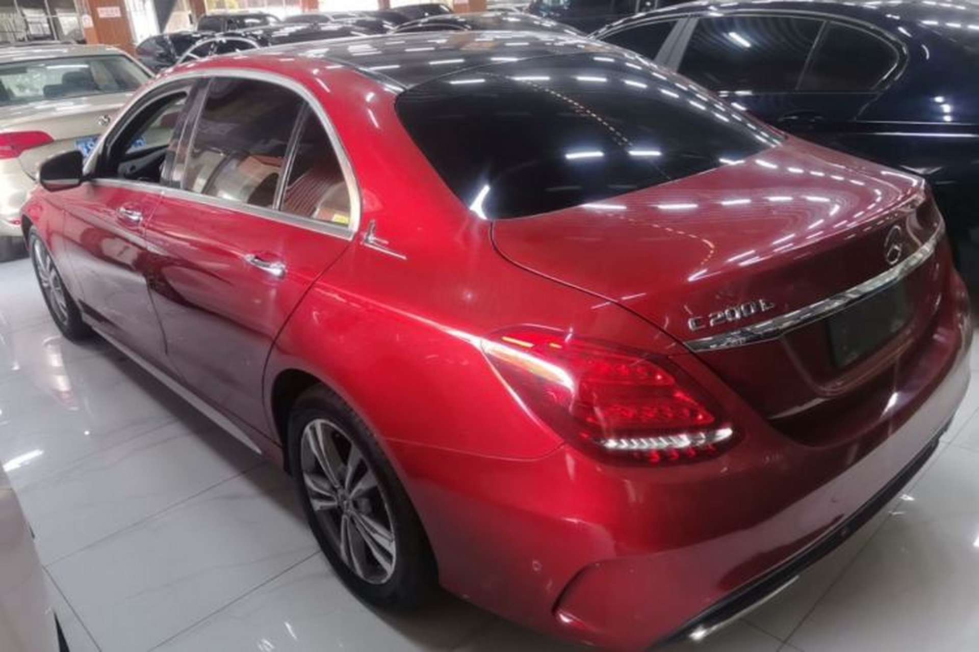 Used Mercedes-Benz C-Class 2018 C 200 L Sport Edition Rear Left 45 Deg