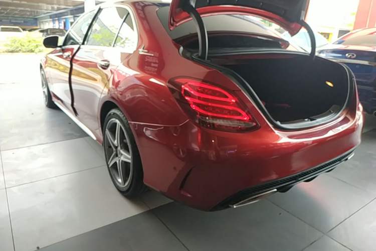Used Mercedes-Benz C-Class 2018 C 200 L Sport Edition Achievement Special Edition Rear Left 45 Deg