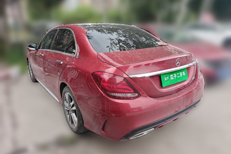 Used Mercedes-Benz C-Class 2018 C 200 L Sport Edition Rear Left 45 Deg