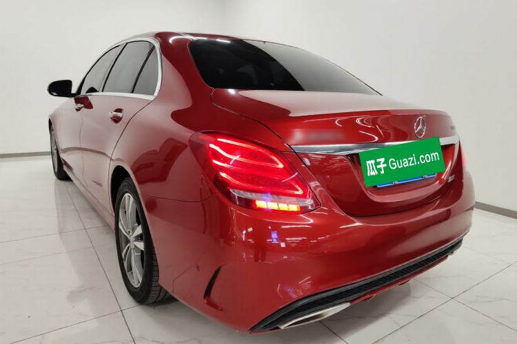 Used Mercedes-Benz C-Class 2018 C 200 L Sport Edition Rear Left 45 Deg