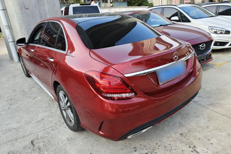 Used Mercedes-Benz C-Class 2018 C 200 L Sport Edition Rear Left 45 Deg
