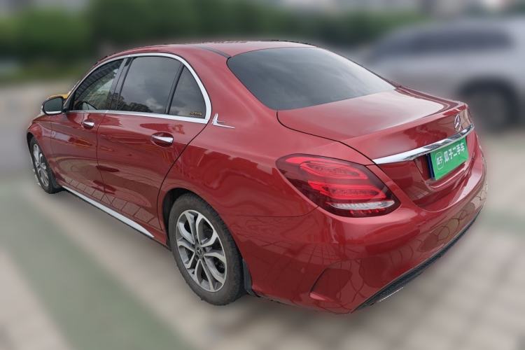 Used Mercedes-Benz C-Class 2018 C 180 L Fashion Edition Sport Version Rear Left 45 Deg
