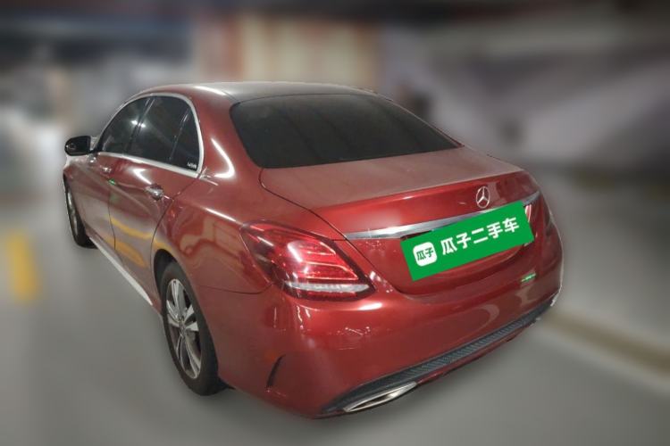Used Mercedes-Benz C-Class 2018 C 200 L Sport Edition Rear Left 45 Deg