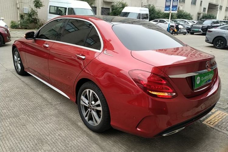 Used Mercedes-Benz C-Class 2018 C 200 L Sport Edition Rear Left 45 Deg