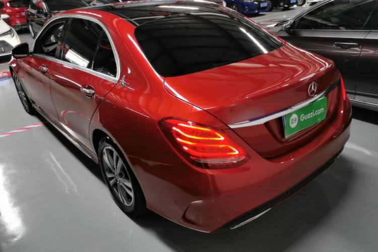 Used Mercedes-Benz C-Class 2018 C 200 L Sport Edition Rear Left 45 Deg