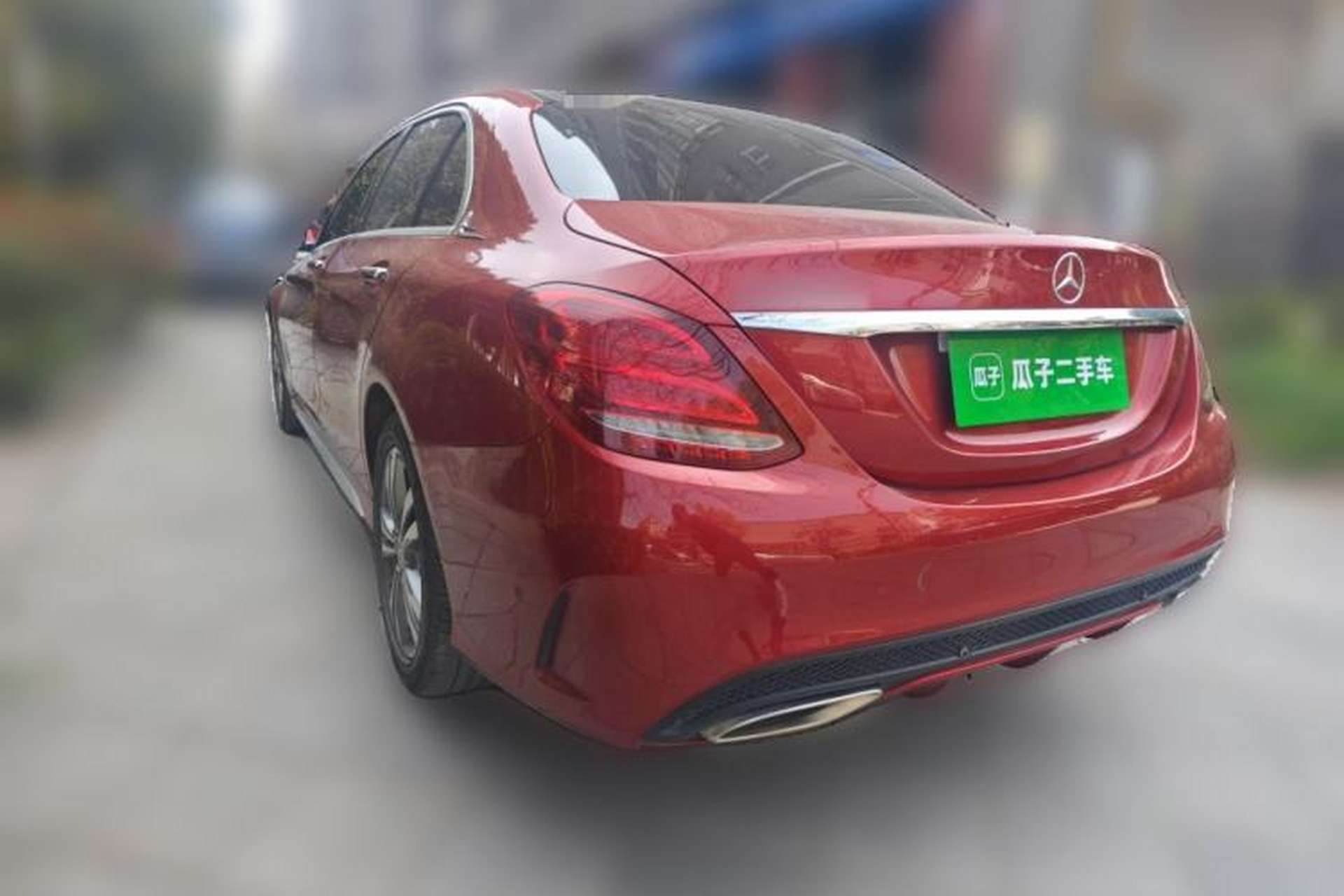 Used Mercedes-Benz C-Class 2018 C 200 L Sport Edition Rear Left 45 Deg