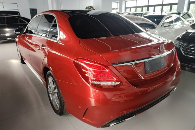 Used Mercedes-Benz C-Class 2018 C 200 L Sport Edition Rear Left 45 Deg