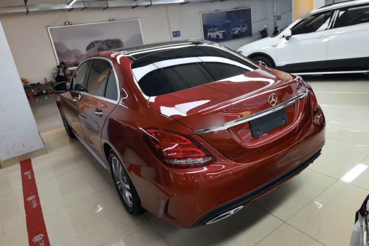 Used Mercedes-Benz C-Class 2018 C 200 L Sport Edition Rear Left 45 Deg