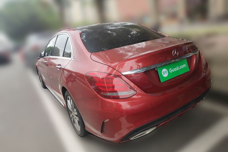 Used Mercedes-Benz C-Class 2018 C 200 L Sport Edition Rear Left 45 Deg
