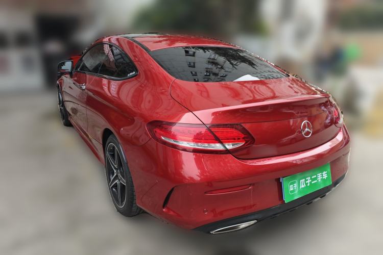 Used Mercedes-Benz C-Class 2018 C 200 Coupe Rear Left 45 Deg