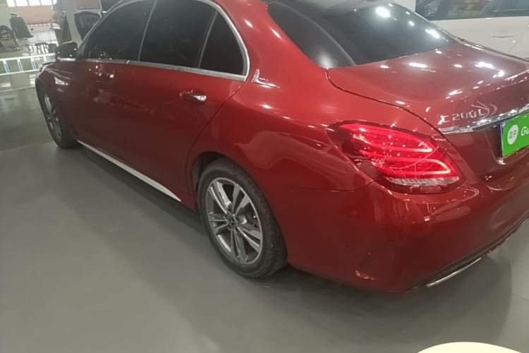 Used Mercedes-Benz C-Class 2018 C 200 L Sport Edition Rear Left 45 Deg