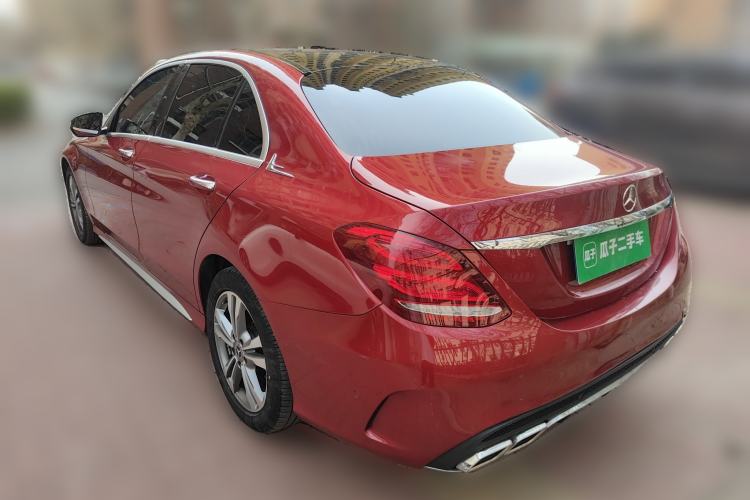 Used Mercedes-Benz C-Class 2018 C 200 L Sport Edition Rear Left 45 Deg