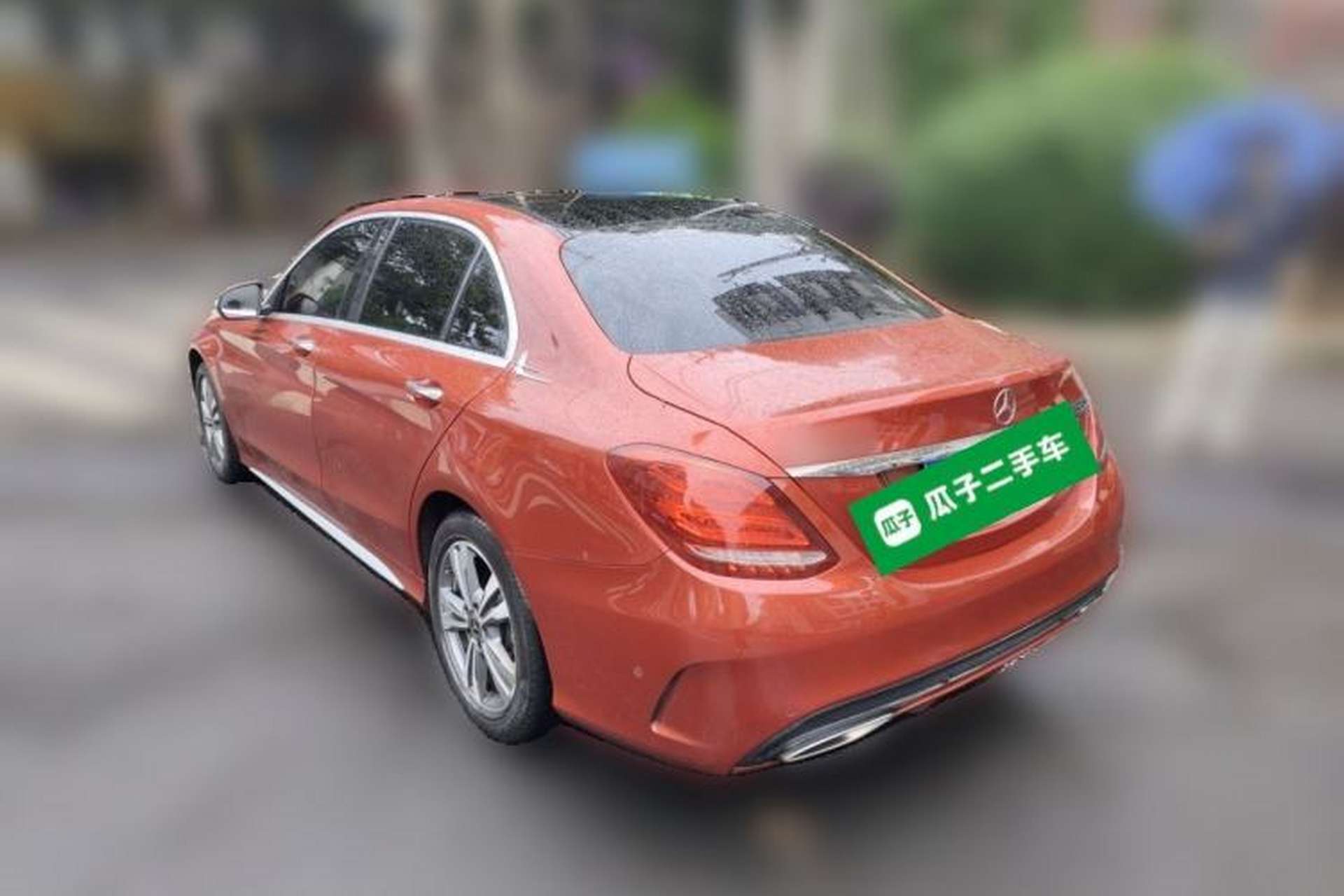 Used Mercedes-Benz C-Class 2018 C 200 L Sport Edition Rear Left 45 Deg