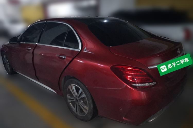 Used Mercedes-Benz C-Class 2018 C 200 L Sport Edition Rear Left 45 Deg