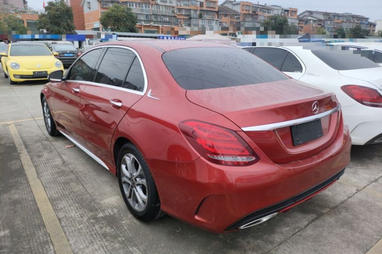 Used Mercedes-Benz C-Class 2018 C 180 L Fashion Edition Sport Version Rear Left 45 Deg