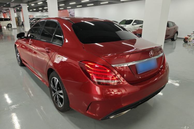 Used Mercedes-Benz C-Class 2018 C 200 Sport Edition Rear Left 45 Deg