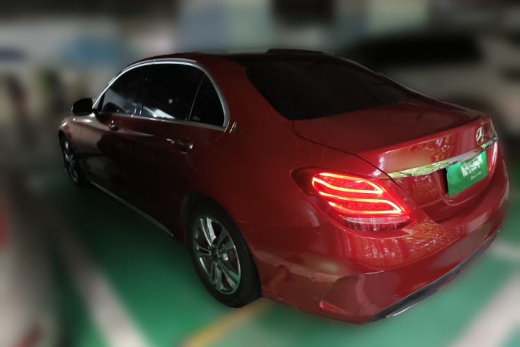Used Mercedes-Benz C-Class 2018 C 200 L Sport Edition Rear Left 45 Deg