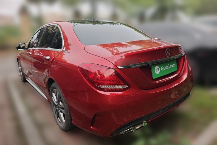 Used Mercedes-Benz C-Class 2018 C 200 L Sport Edition Rear Left 45 Deg