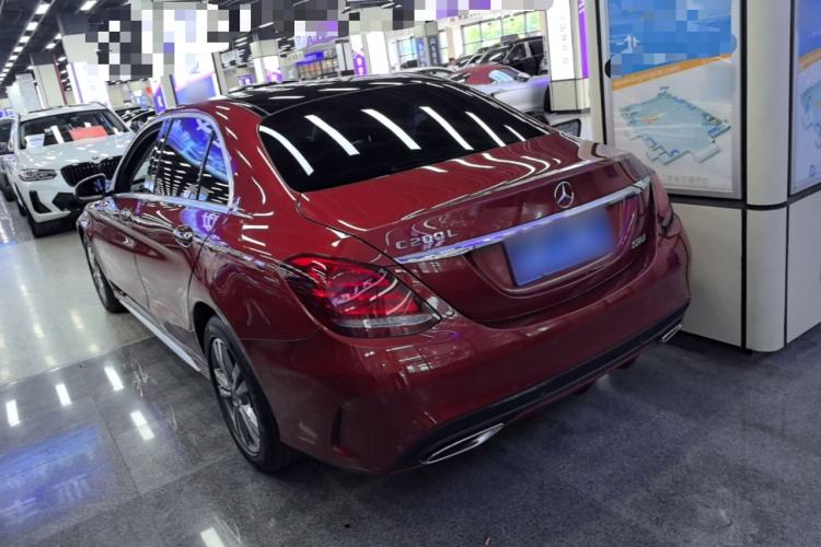 Used Mercedes-Benz C-Class 2018 C 200 L Sport Edition Rear Left 45 Deg