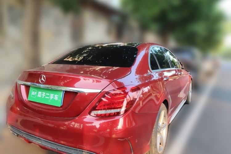 Used Mercedes-Benz C-Class 2018 C 200 L Sport Edition Rear Right 45 Deg