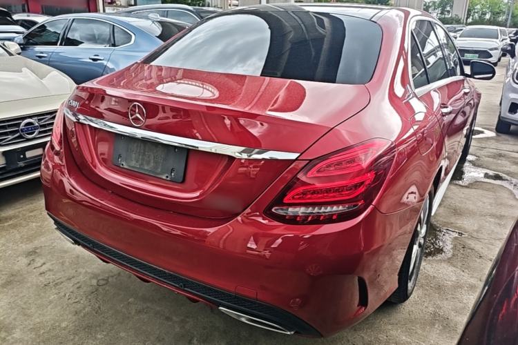 Used Mercedes-Benz C-Class 2018 C 200 L Sport Edition Rear Right 45 Deg