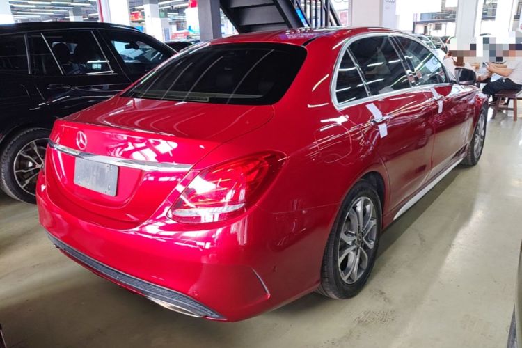 Used Mercedes-Benz C-Class 2018 C 180 L Fashion Edition Sport Version Rear Right 45 Deg
