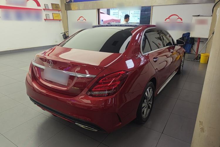 Used Mercedes-Benz C-Class 2018 C 200 L Sport Edition Rear Right 45 Deg