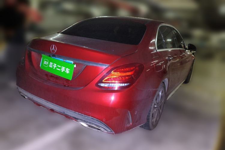Used Mercedes-Benz C-Class 2018 C 180 L Fashion Edition Sport Version Rear Right 45 Deg