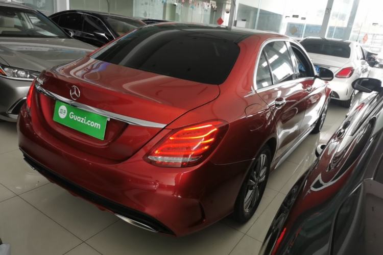 Used Mercedes-Benz C-Class 2018 C 200 L Sport Edition Rear Right 45 Deg