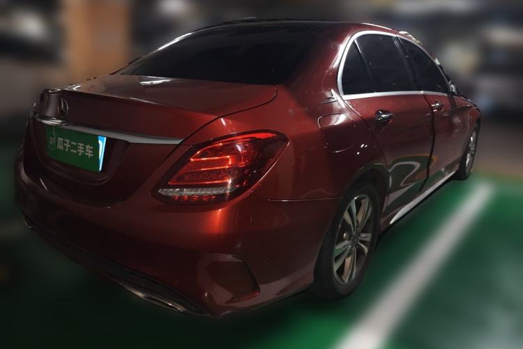 Used Mercedes-Benz C-Class 2018 C 200 L Sport Edition Rear Right 45 Deg
