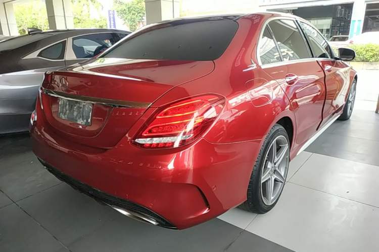 Used Mercedes-Benz C-Class 2018 C 200 L Sport Edition Achievement Special Edition Rear Right 45 Deg