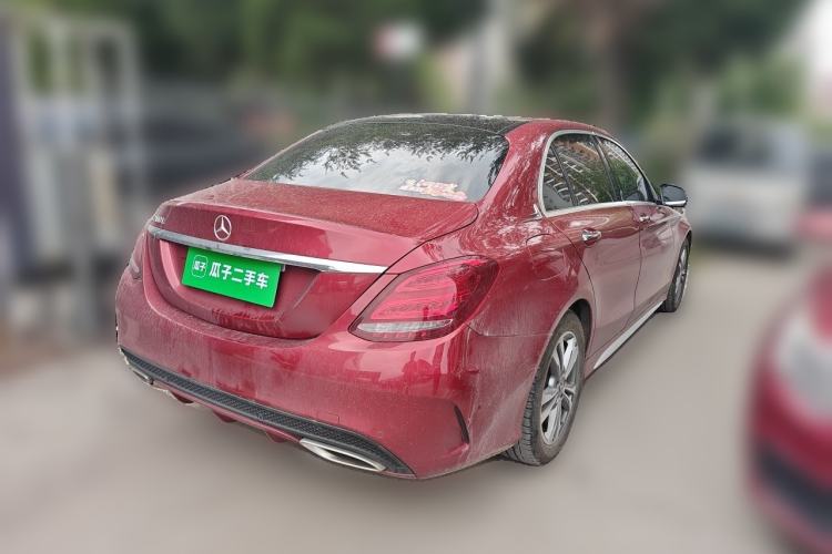 Used Mercedes-Benz C-Class 2018 C 200 L Sport Edition Rear Right 45 Deg