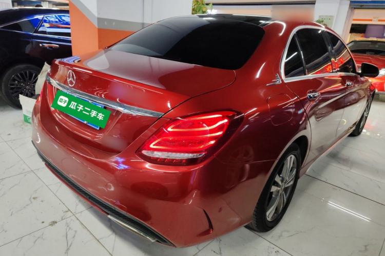 Used Mercedes-Benz C-Class 2018 C 200 L Sport Edition Rear Right 45 Deg