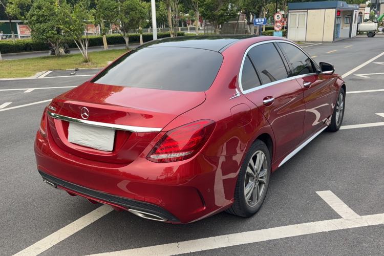 Used Mercedes-Benz C-Class 2018 C 200 L Sport Edition Rear Right 45 Deg