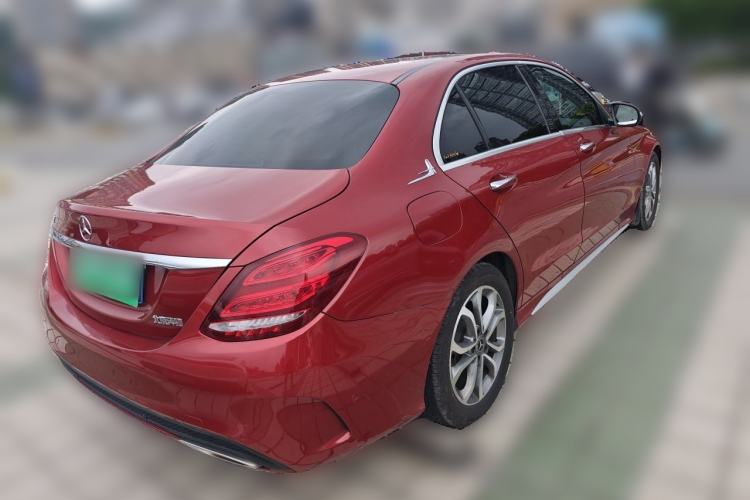 Used Mercedes-Benz C-Class 2018 C 180 L Fashion Edition Sport Version Rear Right 45 Deg