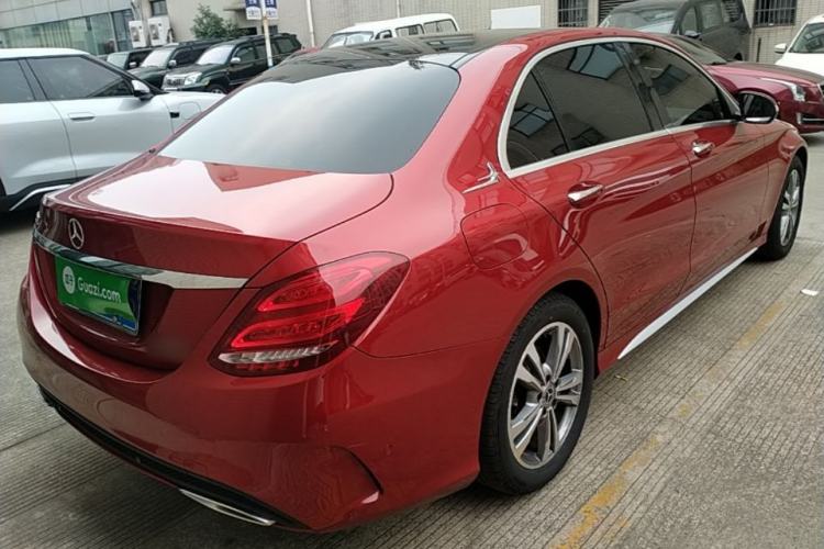 Used Mercedes-Benz C-Class 2018 C 200 L Sport Edition Rear Right 45 Deg