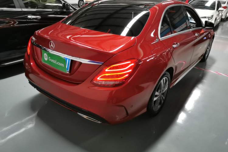 Used Mercedes-Benz C-Class 2018 C 200 L Sport Edition Rear Right 45 Deg
